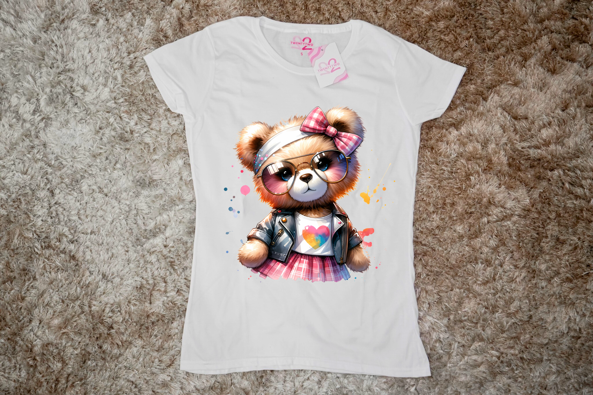 Donna - T shirt Teddy Dress