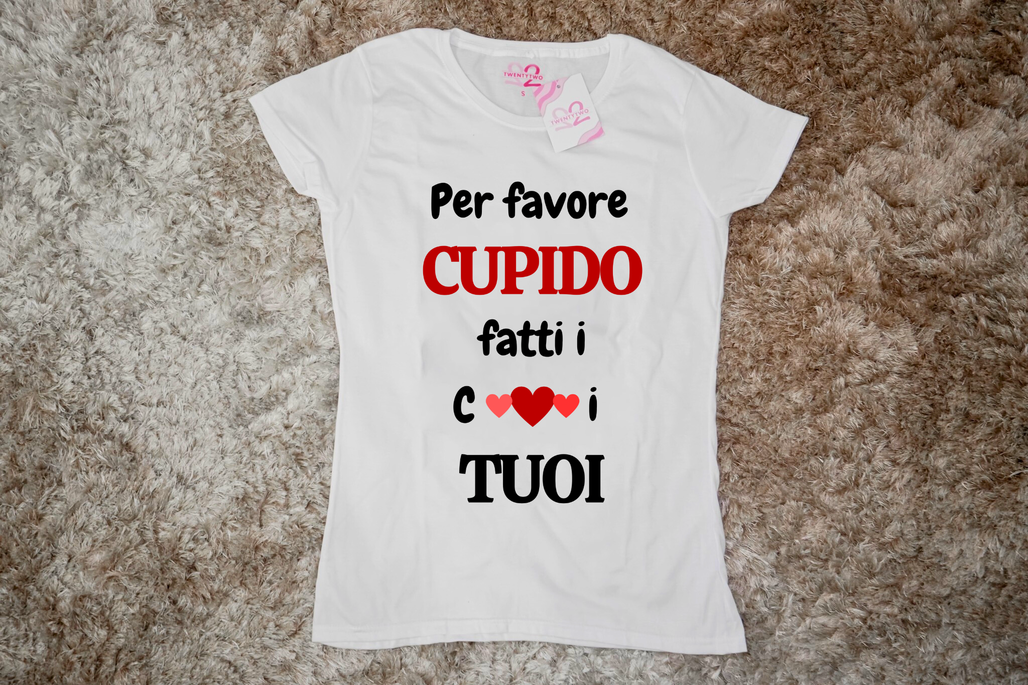 Donna - T shirt cupido stammi lontano