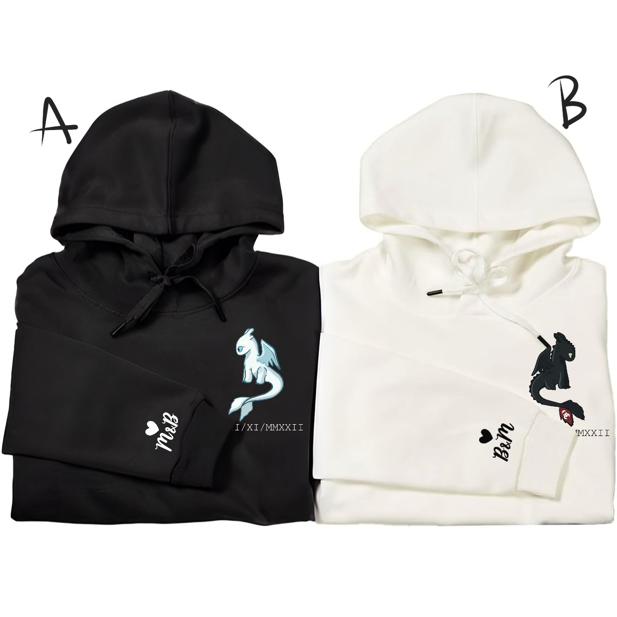 Felpe Hoodie Dragon Coordinate