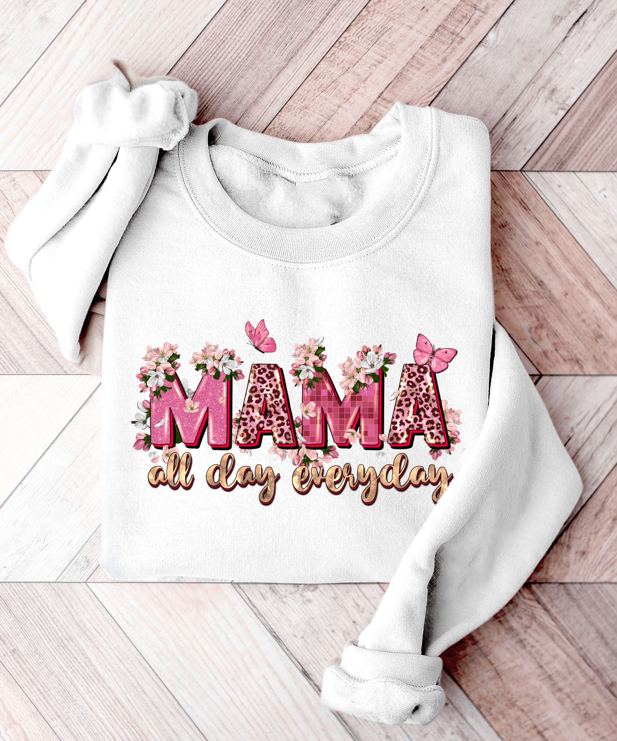 Donna - Felpa Mama Farfalle - TwentyTwo Shop