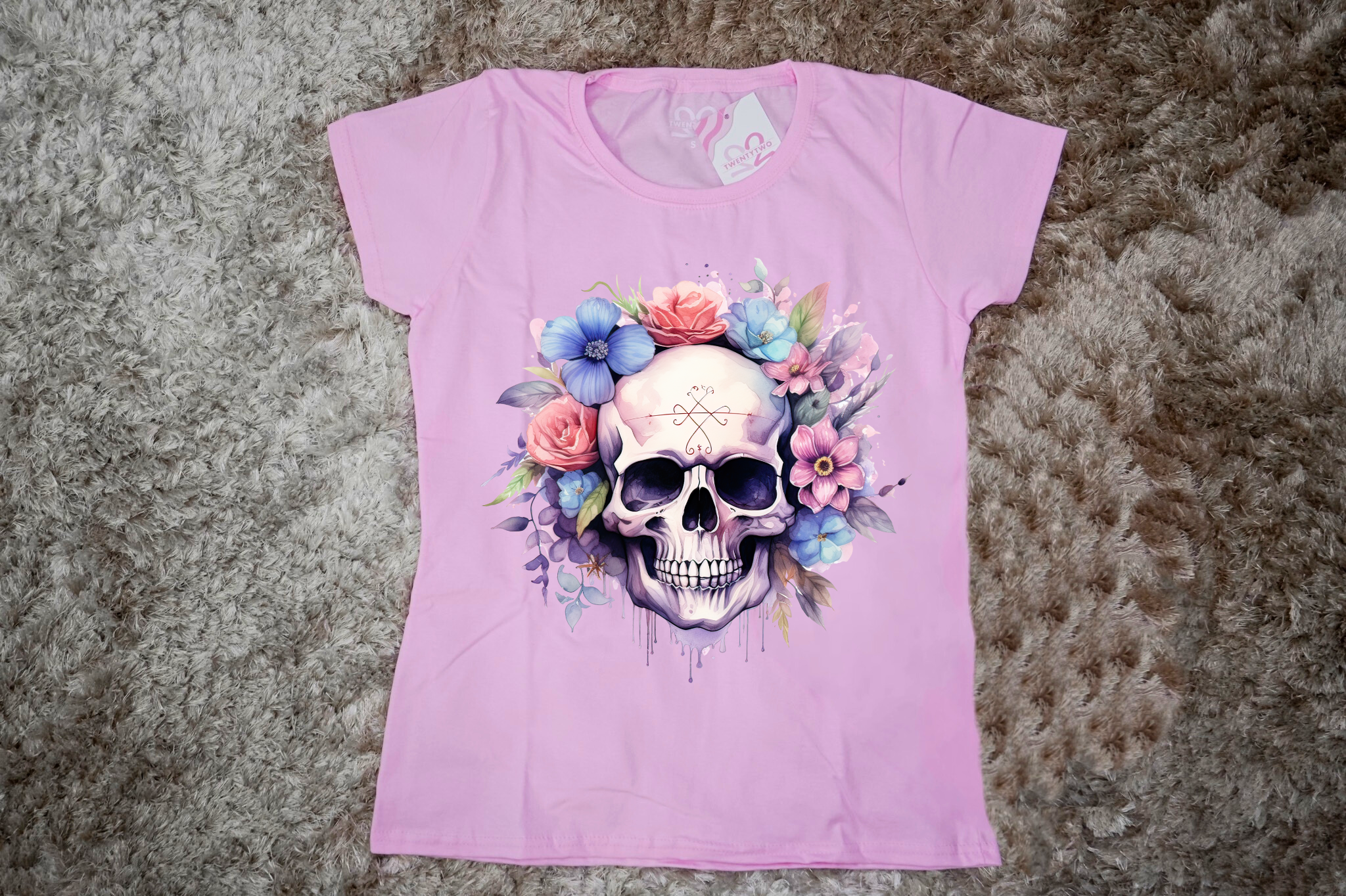 Donna - Tshirt Skull - TwentyTwo Shop
