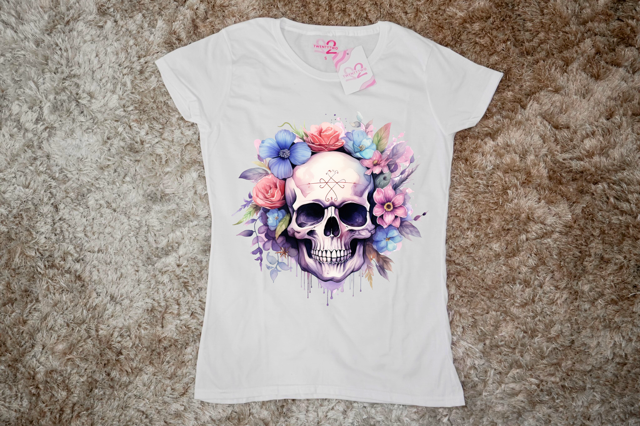 Donna - Tshirt Skull - TwentyTwo Shop