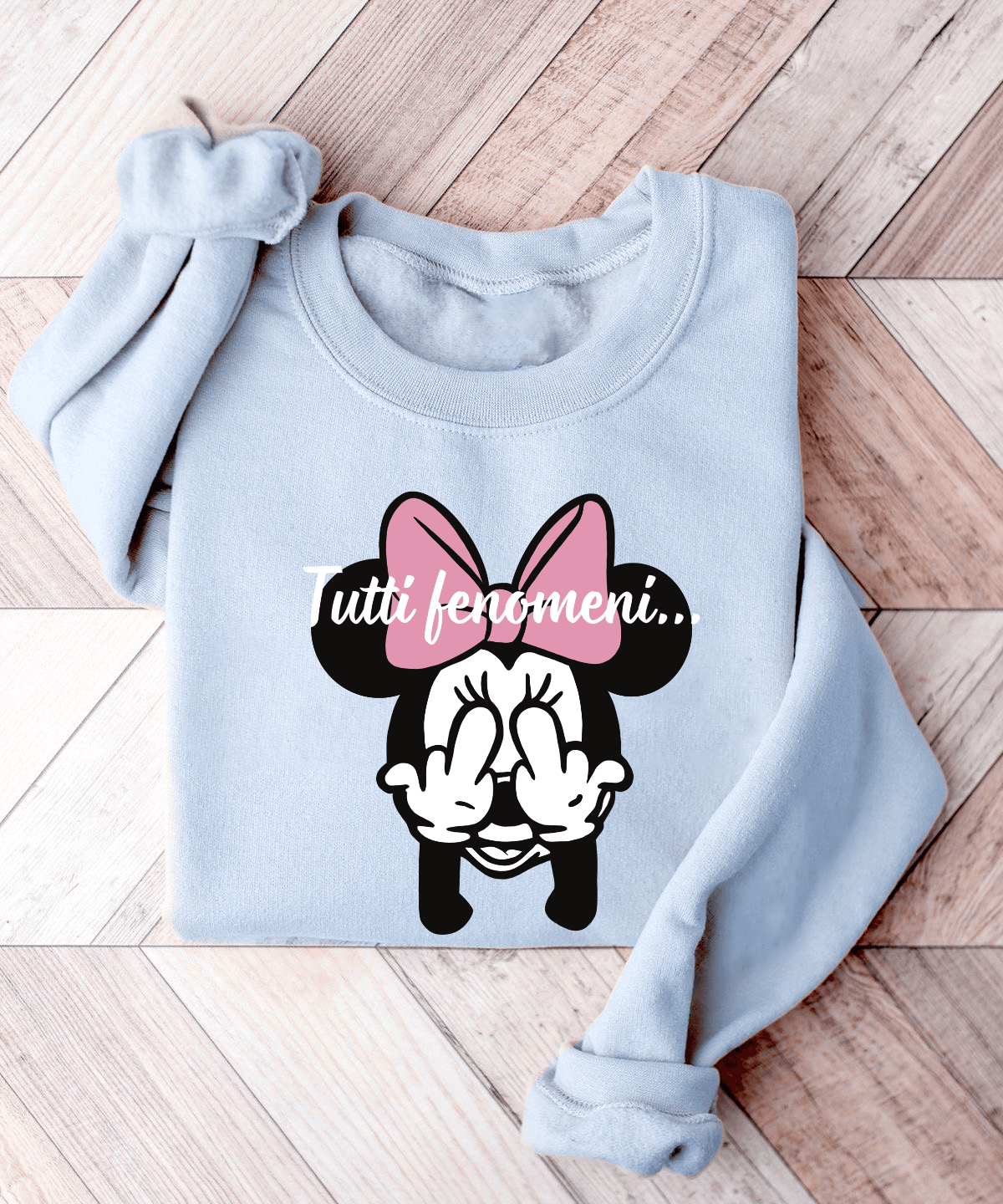 Donna - Felpa Tutti Fenomeni Minnie - TwentyTwo Shop