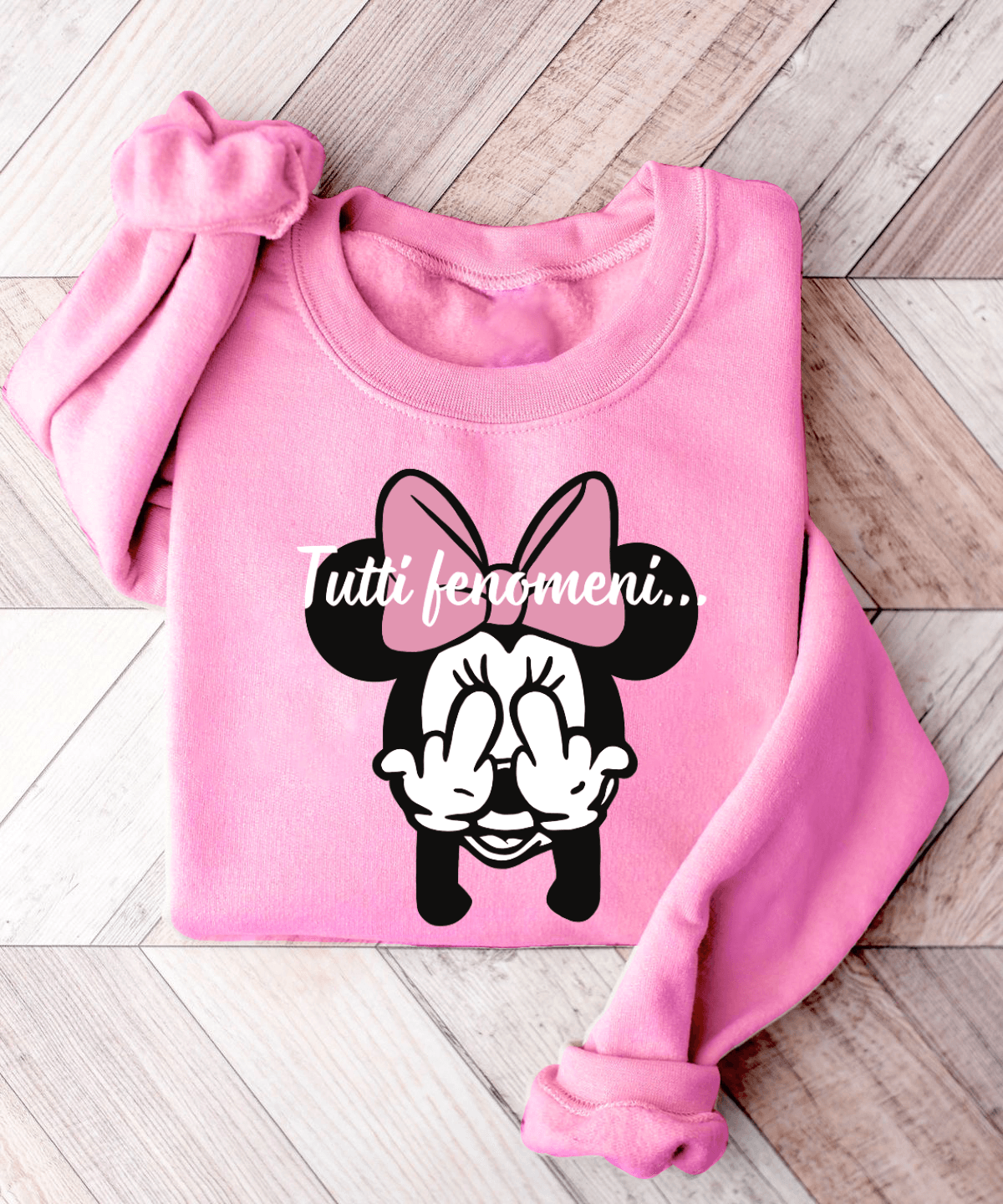Donna - Felpa Tutti Fenomeni Minnie - TwentyTwo Shop
