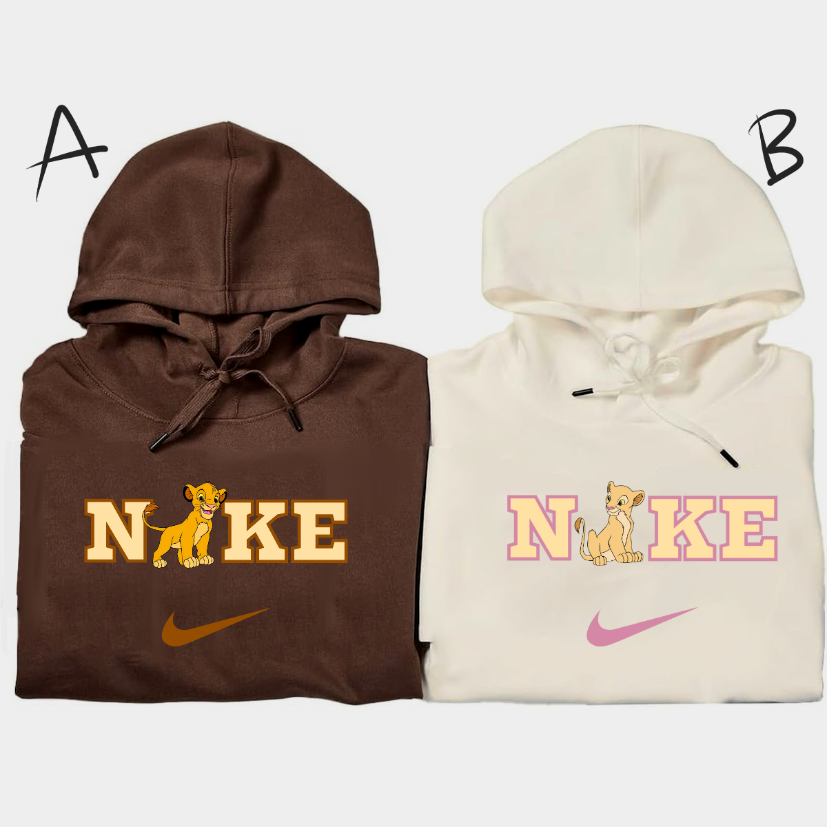 Felpe Hoodie Simba&Nala N!KE Coordinate