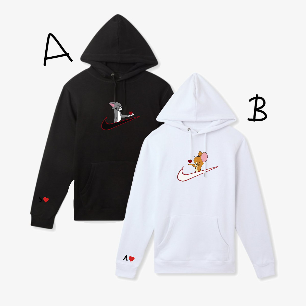 Felpe Hoodie Tom&Jerry Coordinate