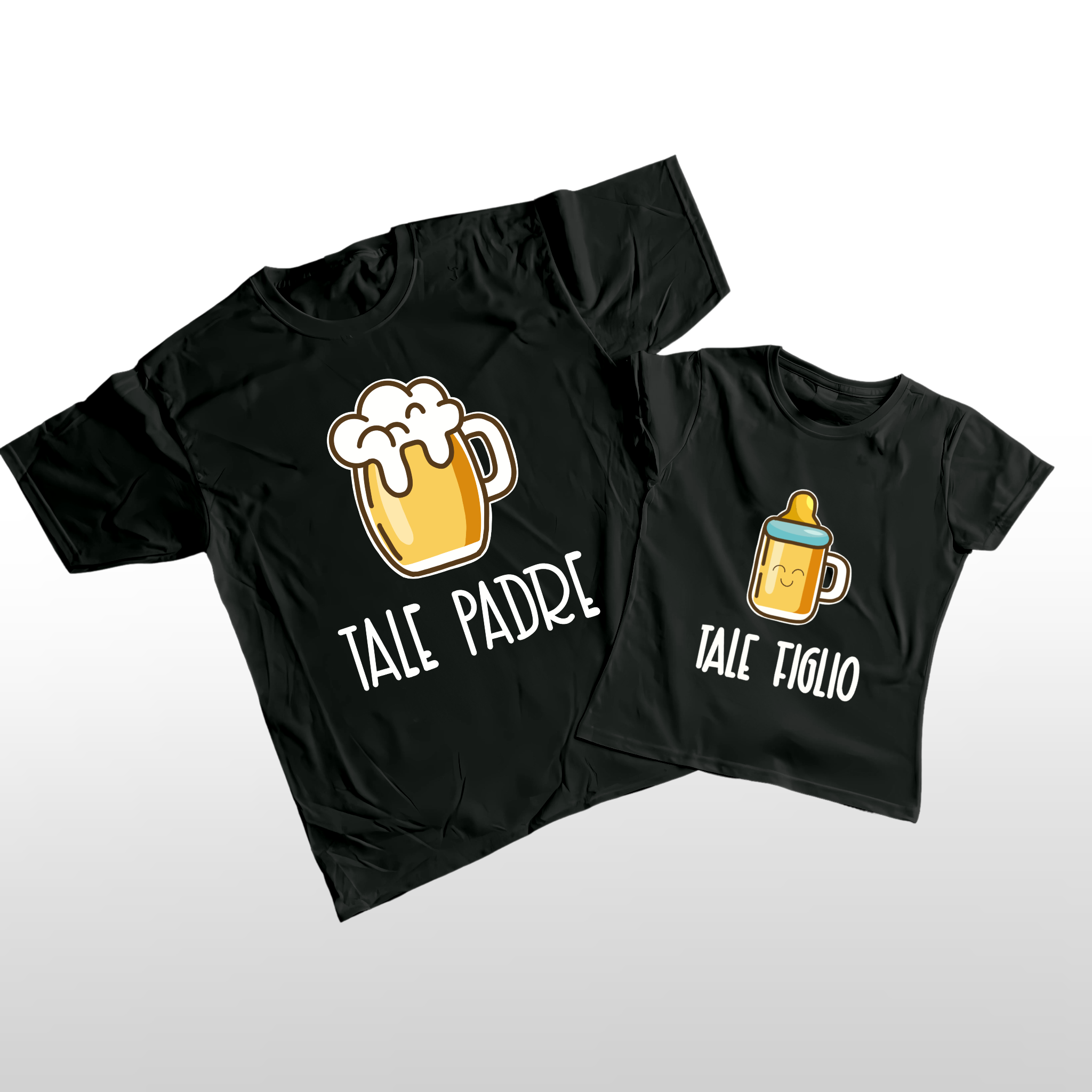 Coordinato T-shirt/body Tale Padre Tale Figlio