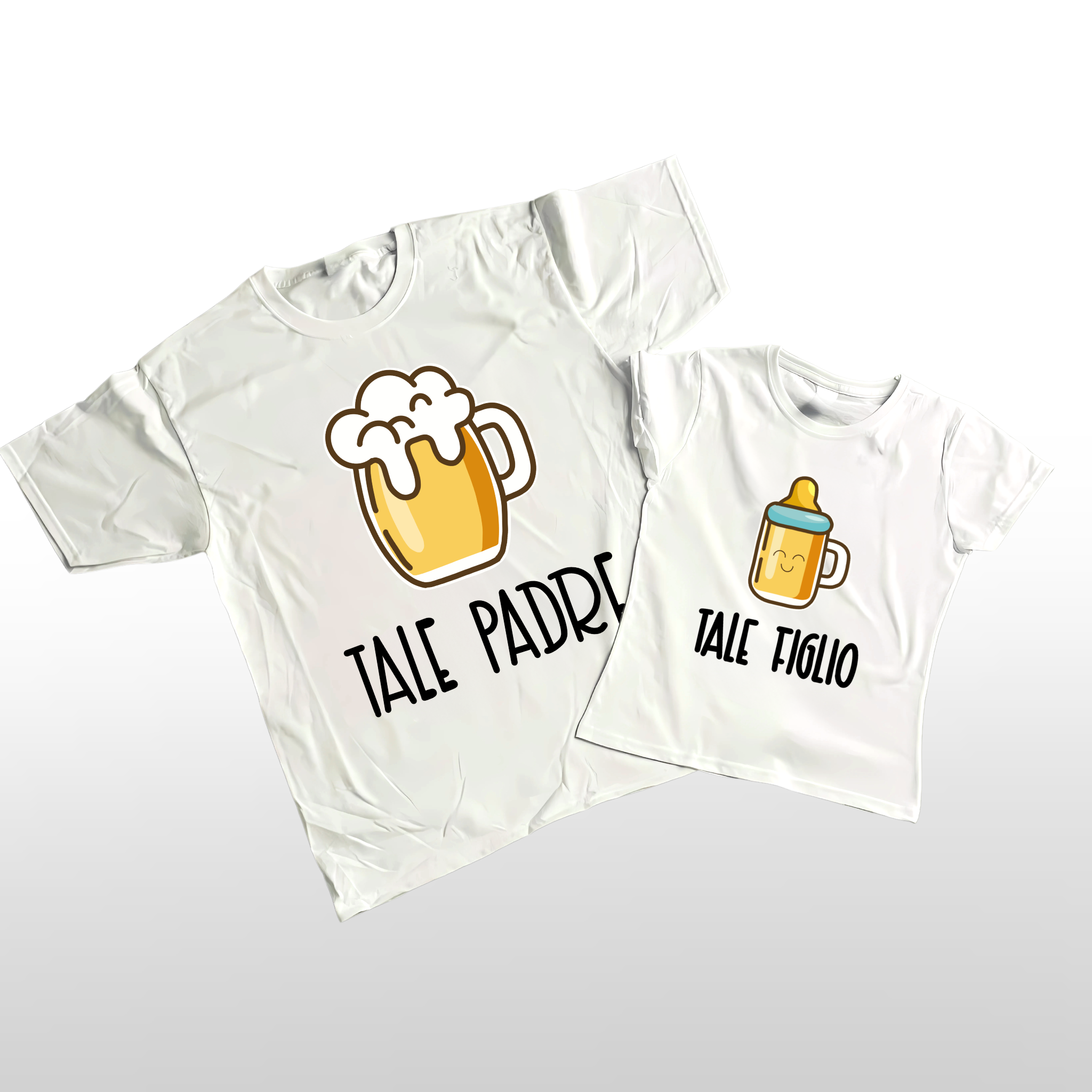 Coordinato T-shirt/body Tale Padre Tale Figlio