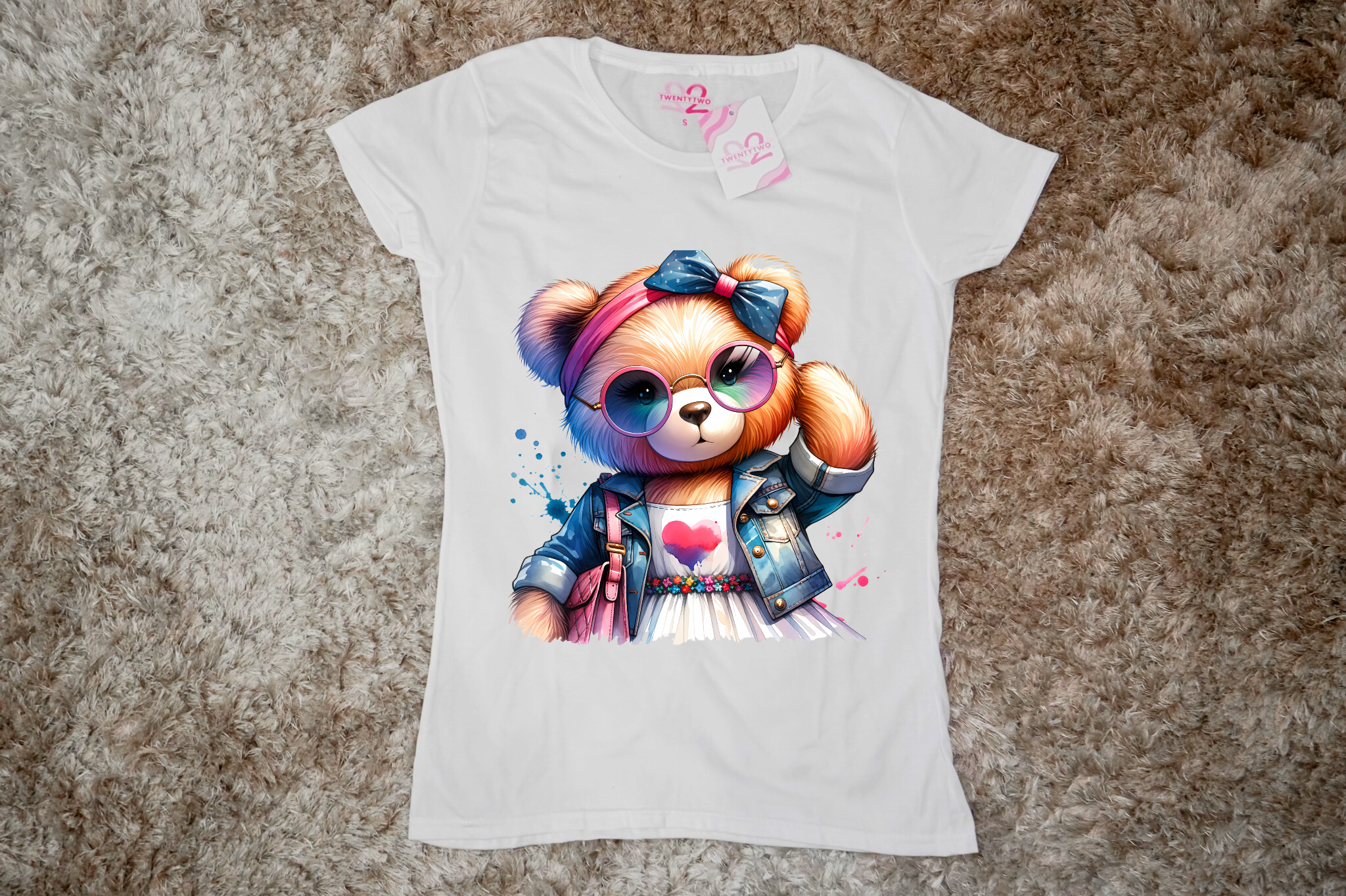 Donna - T shirt teddy Fashion