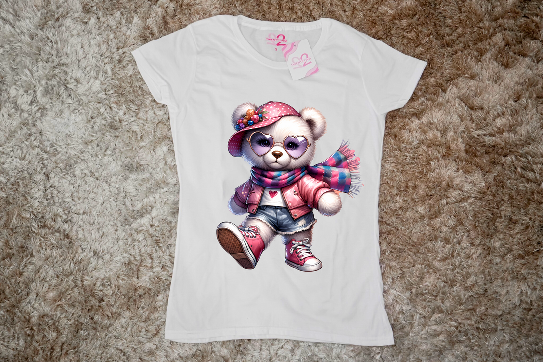 Donna - T shirt teddy Pink