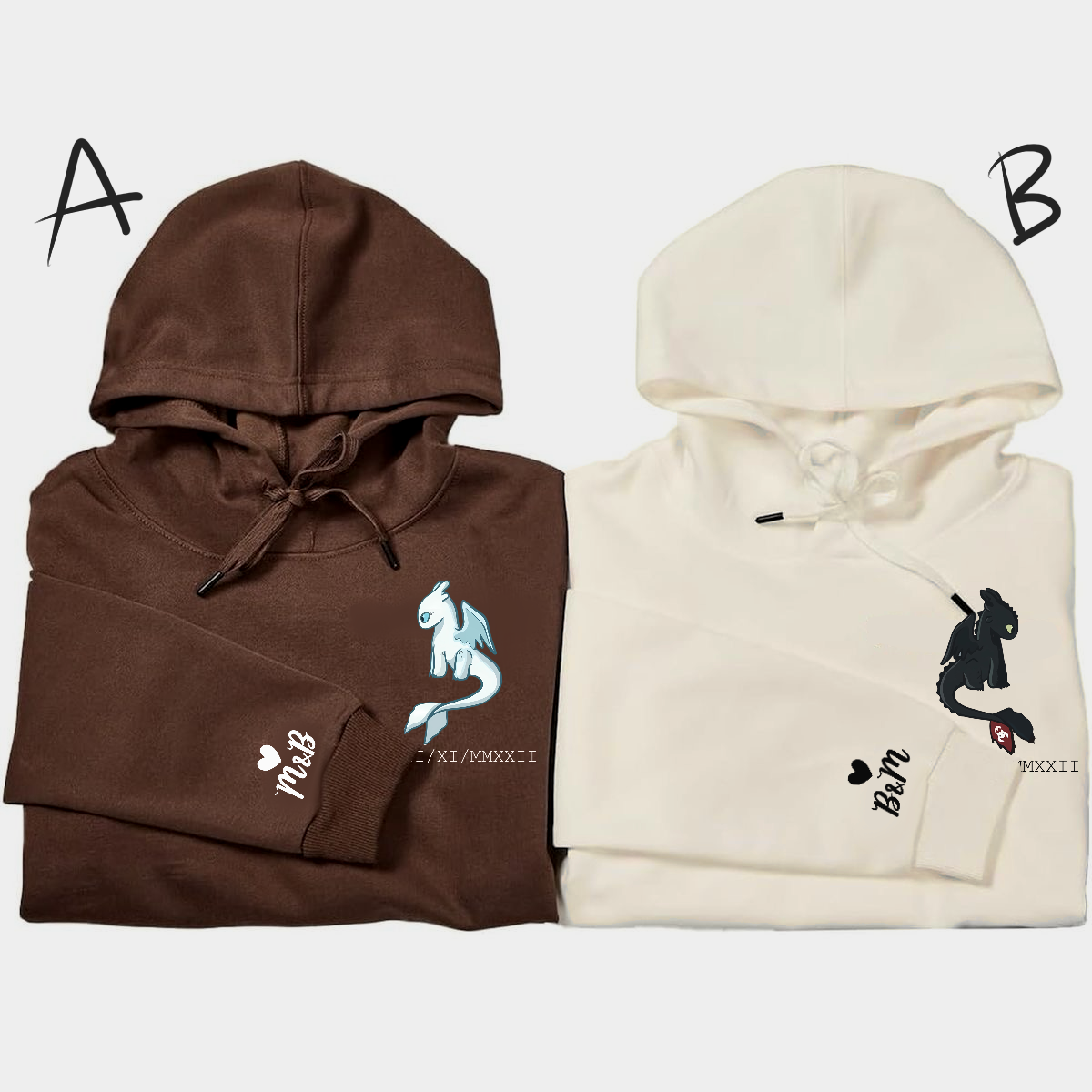 Felpe Hoodie Dragon Coordinate