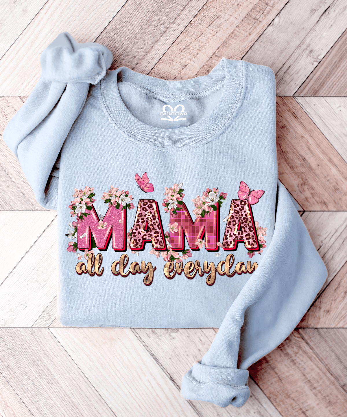 Donna - Felpa Mama Farfalle - TwentyTwo Shop