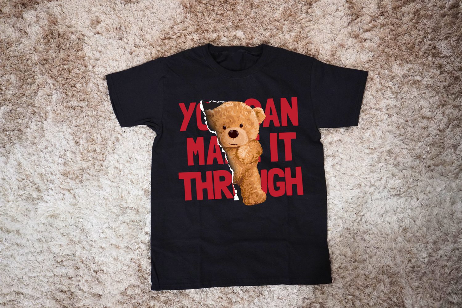 Uomo - Tshirt Teddy You Can - TwentyTwo Shop