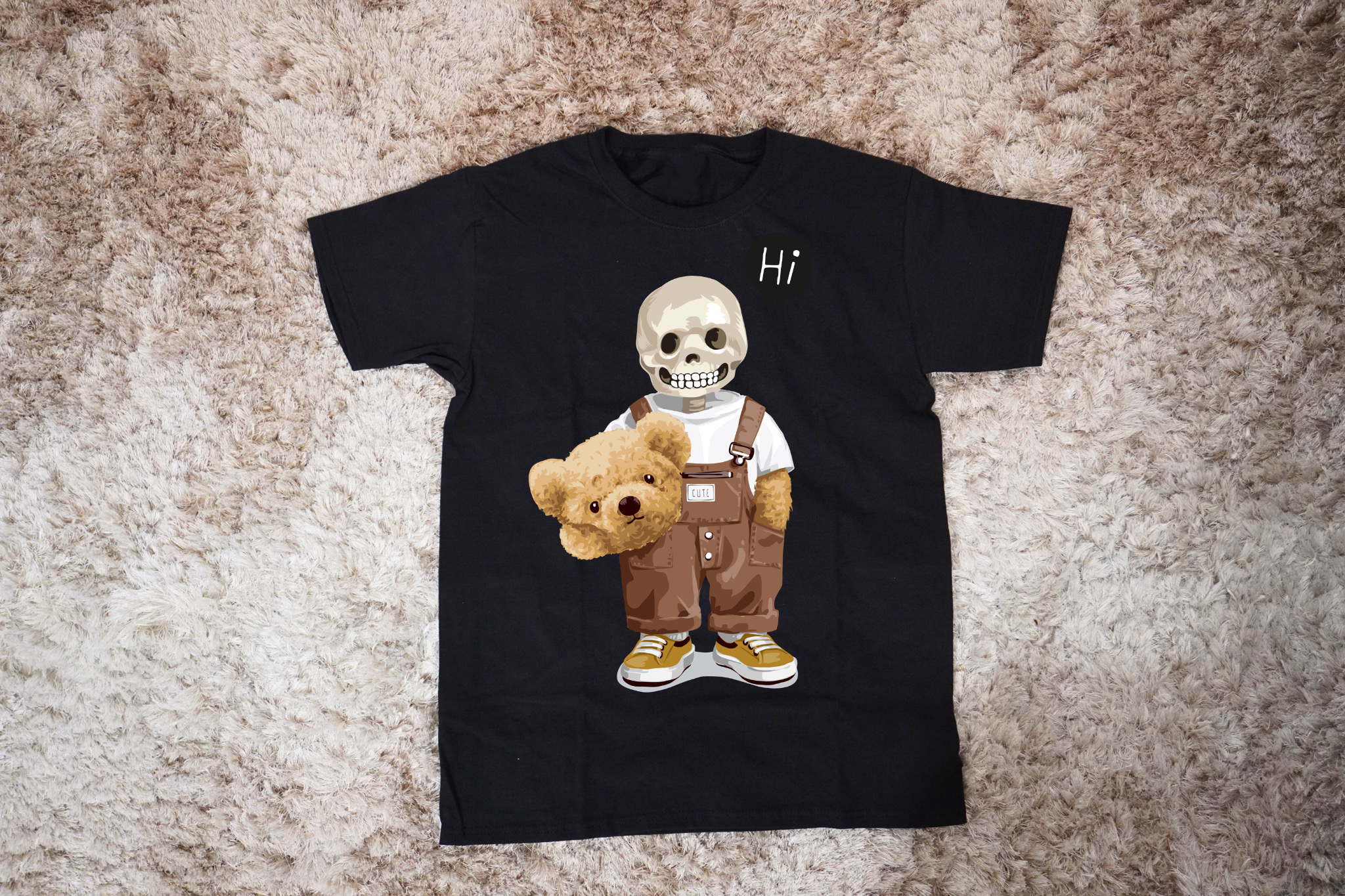 Uomo - Tshirt Teddy Be Yourself - TwentyTwo Shop