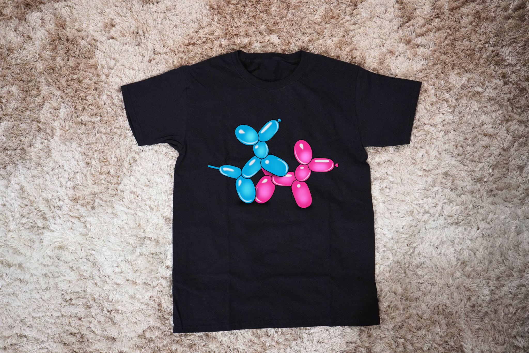 Uomo - Tshirt Dogs Balloon - TwentyTwo Shop