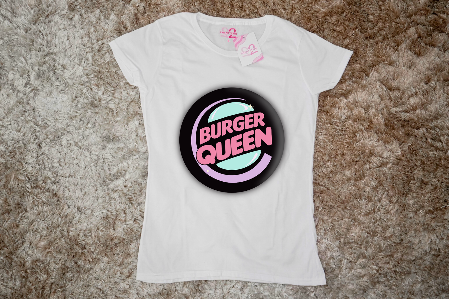 Donna - Tshirt Burger Queen - TwentyTwo Shop