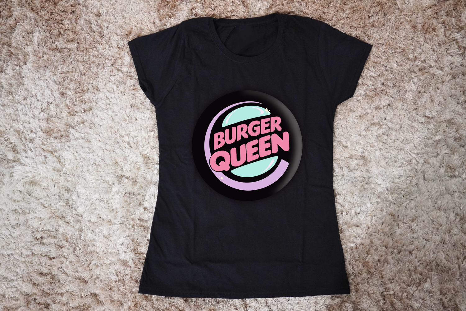 Donna - Tshirt Burger Queen - TwentyTwo Shop