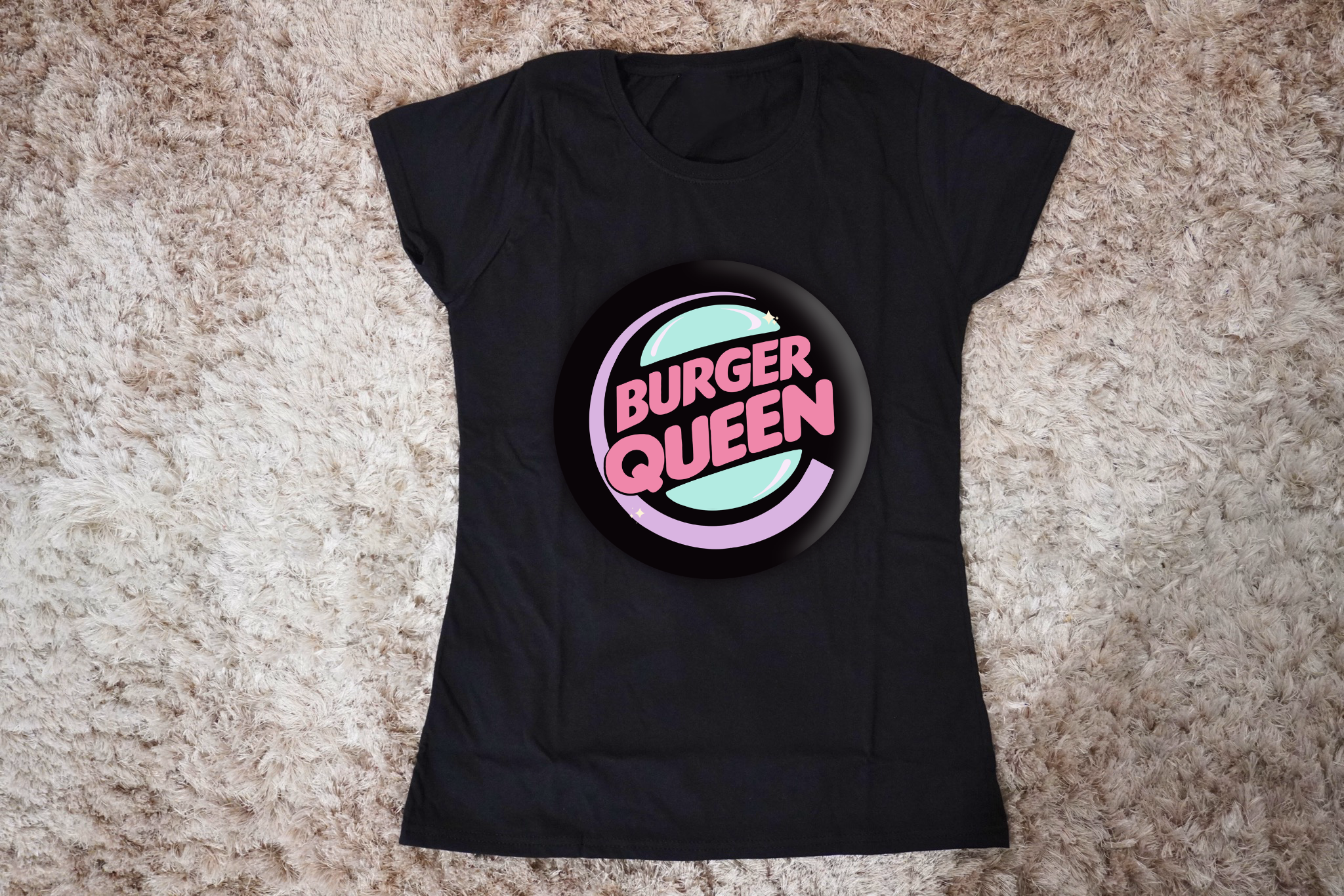 Donna - Tshirt Burger Queen - TwentyTwo Shop