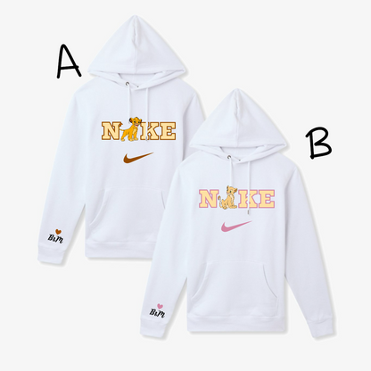 Felpe Hoodie Simba&amp;Nala N!KE Coordinate