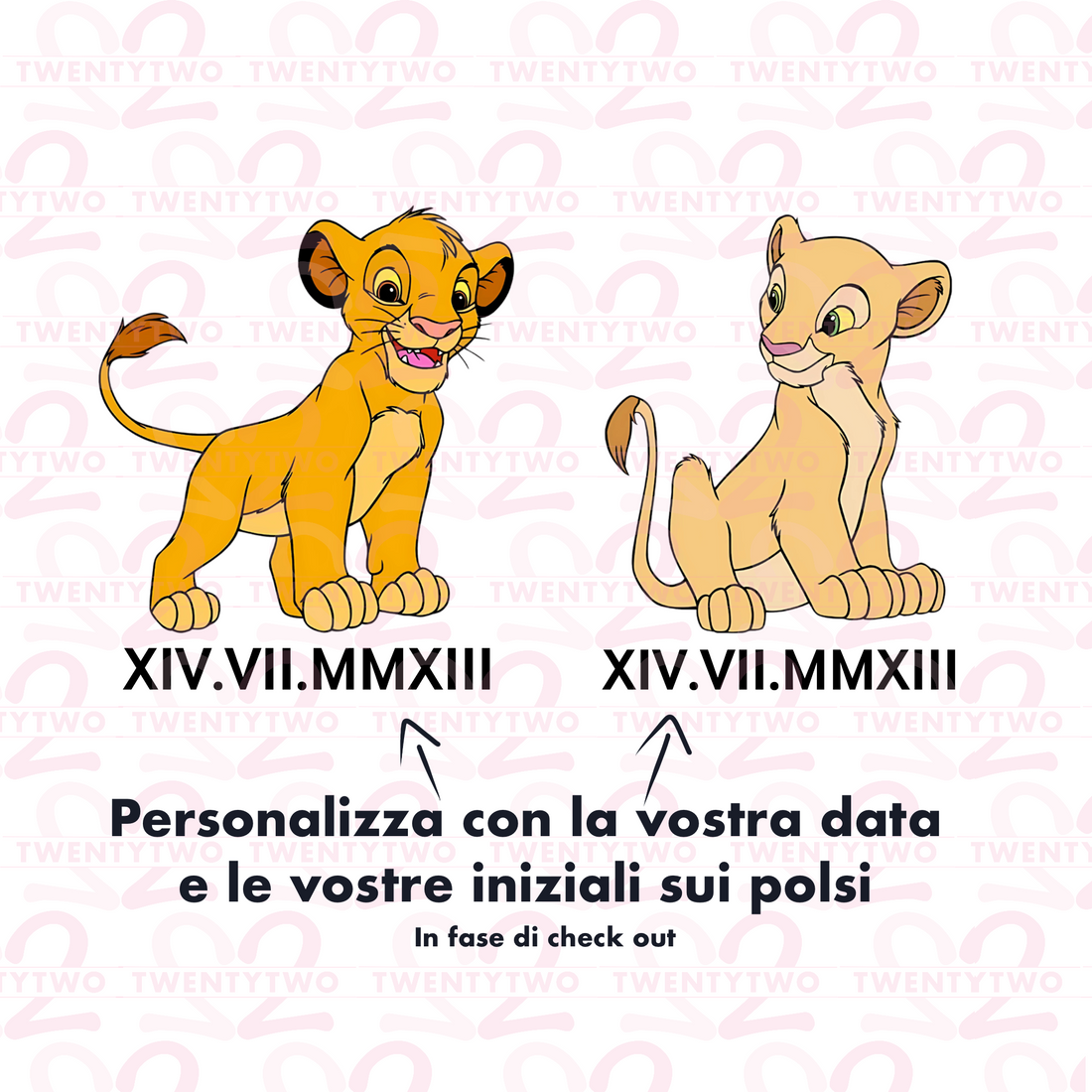 Felpe Simba&amp;Nala Coordinate