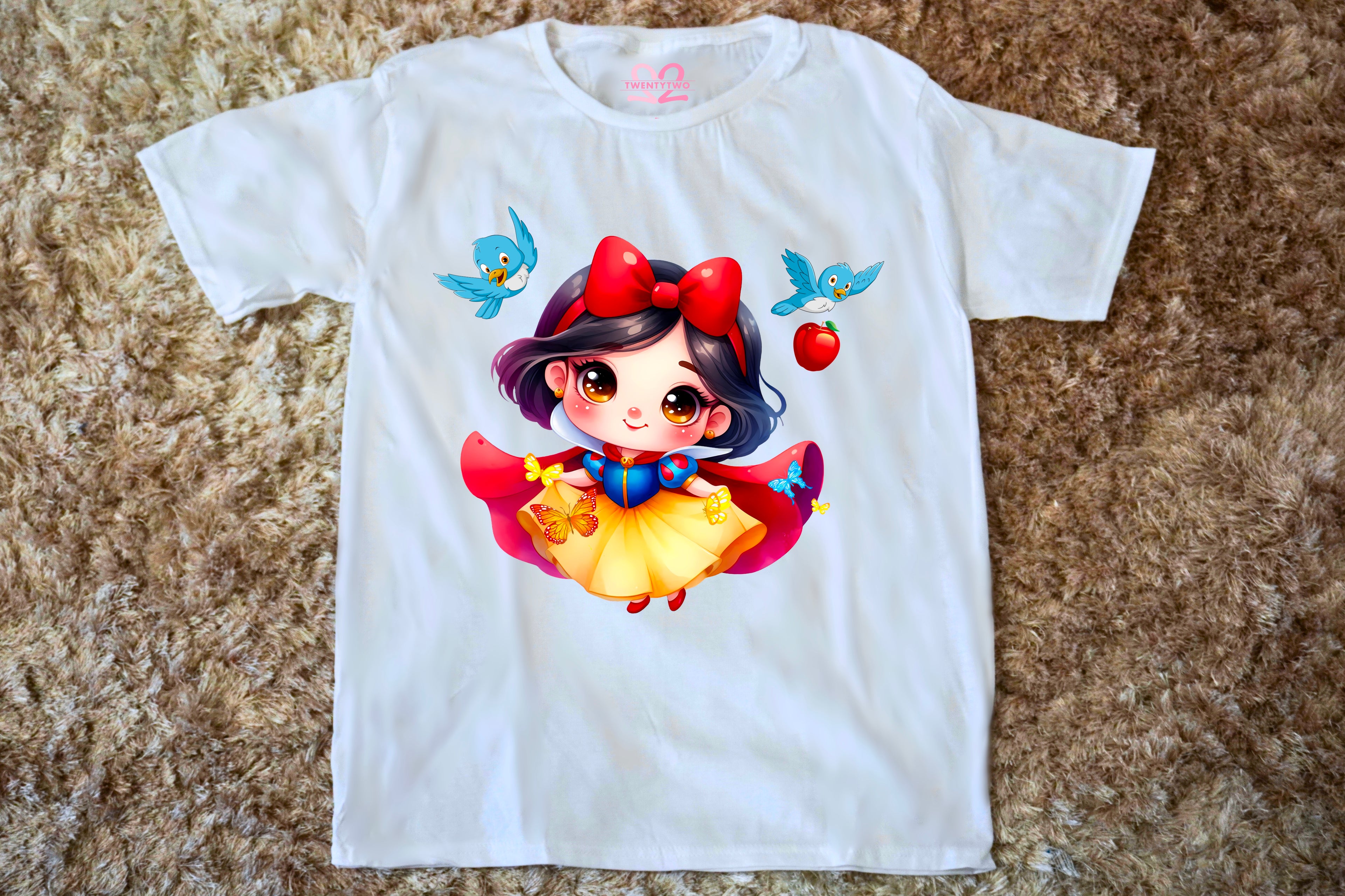 Bimba e Bimbo - Tshirt Biancaneve